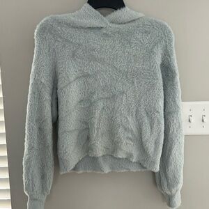 LOFT Soft Textured Women's Sweater in Light Gray